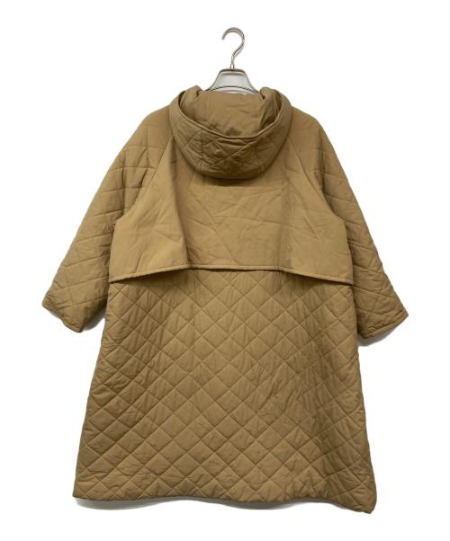 YORI（ヨリ）yori (ヨリ) 中綿フーデッドコート ベージュ サイズ:36の古着・服飾アイテム