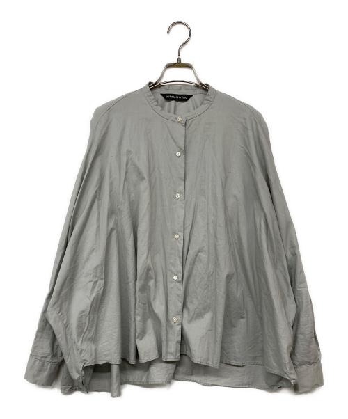 mizuiro-ind（ミズイロインド）mizuiro-ind (ミズイロインド) 長袖ブラウス グレー サイズ:記載なしの古着・服飾アイテム