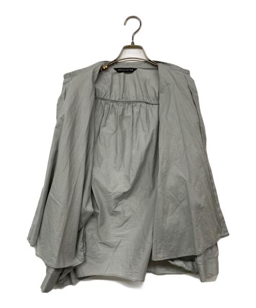 mizuiro-ind（ミズイロインド）mizuiro-ind (ミズイロインド) 長袖ブラウス グレー サイズ:記載なしの古着・服飾アイテム