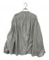 mizuiro-ind (ミズイロインド) 長袖ブラウス グレー サイズ:記載なし：5000円