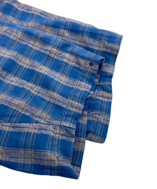 Columbia（コロンビア）Columbia (コロンビア) チェックシャツ ブルー×グレー サイズ:Sの古着・服飾アイテム