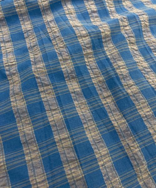 Columbia（コロンビア）Columbia (コロンビア) チェックシャツ ブルー×グレー サイズ:Sの古着・服飾アイテム