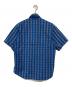 Columbia (コロンビア) チェックシャツ ブルー×グレー サイズ:S：3000円