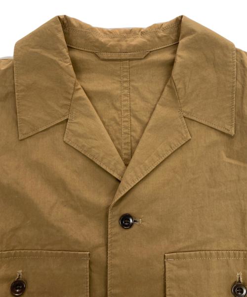 LEMAIRE（ルメール）LEMAIRE (ルメール) オープンカラーシャツ ブラウン サイズ:46の古着・服飾アイテム