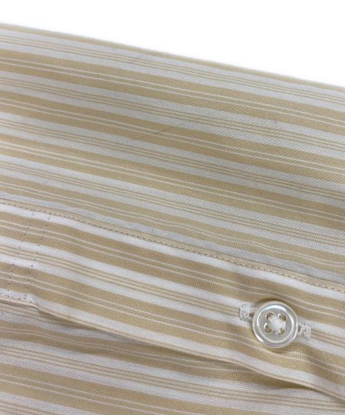 AURALEE（オーラリー）AURALEE (オーラリー) FINX SILK STRIPE LONG ONE-PIECE/フィンクスシルクストライプロングワンピース イエロー サイズ:1の古着・服飾アイテム