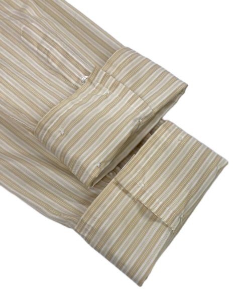 AURALEE（オーラリー）AURALEE (オーラリー) FINX SILK STRIPE LONG ONE-PIECE/フィンクスシルクストライプロングワンピース イエロー サイズ:1の古着・服飾アイテム