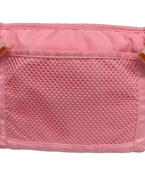 Acne studios（アクネ ストゥディオス）ACNE STUDIOS (アクネ ストゥディオス) Agios Face-Patch Shell Cross-Body Bag/ロゴショルダーバッグ ピンクの古着・服飾アイテム