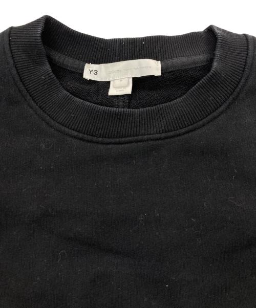 Y-3（ワイスリー）Y-3 (ワイスリー) M CH1 CREW SWEATSHIRT/ クルー スウェットシャツ ブラック サイズ:Mの古着・服飾アイテム