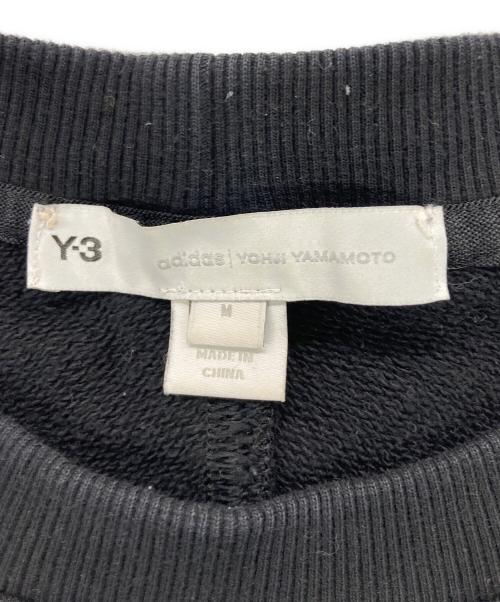 Y-3（ワイスリー）Y-3 (ワイスリー) M CH1 CREW SWEATSHIRT/ クルー スウェットシャツ ブラック サイズ:Mの古着・服飾アイテム