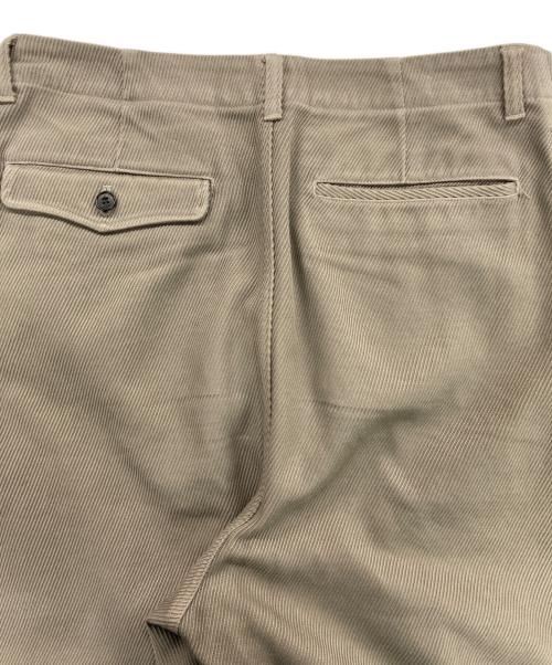 STILL BY HAND（スティルバイハンド）STILL BY HAND (スティルバイハンド) コットンカルゼワイドパンツ ベージュ サイズ:46の古着・服飾アイテム