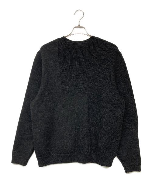 kontor（コントール）kontor (コントール) GEOMETRY KNIT SWEATER グレー サイズ:2の古着・服飾アイテム