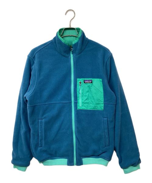 Patagonia（パタゴニア）Patagonia (パタゴニア) REVERSIBLE SHELLED MICRODINI JACKET ブルー サイズ:Mの古着・服飾アイテム