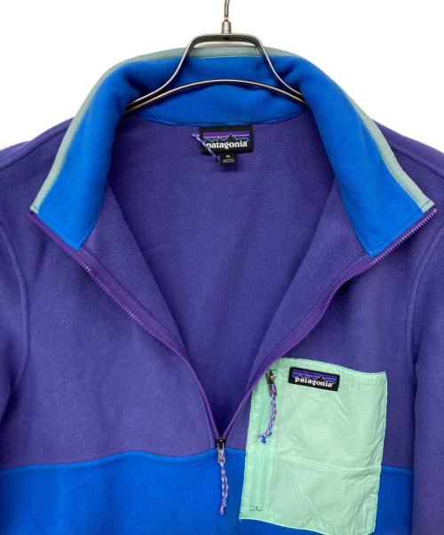 Patagonia（パタゴニア）Patagonia (パタゴニア) Microdini 1/2-Zip Pullove ブルー サイズ:Mの古着・服飾アイテム