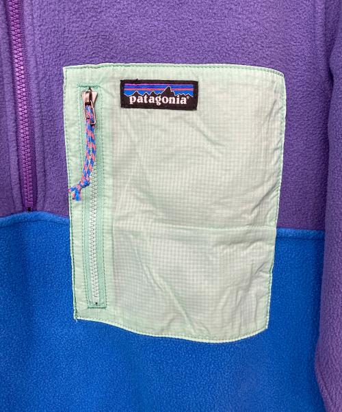 Patagonia（パタゴニア）Patagonia (パタゴニア) Microdini 1/2-Zip Pullove ブルー サイズ:Mの古着・服飾アイテム