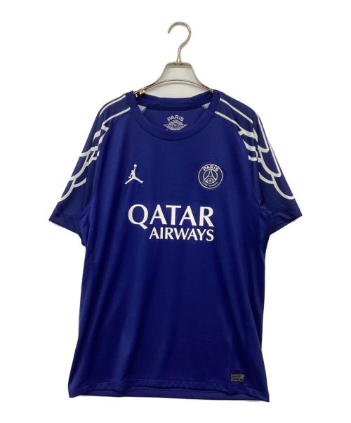 Paris Saint-Germain（パリサンジェルマン）PARIS SAINT-GERMAIN (パリサンジェルマン) DF JSY SS STAD 4th Blue ブルー サイズ:Lの古着・服飾アイテム