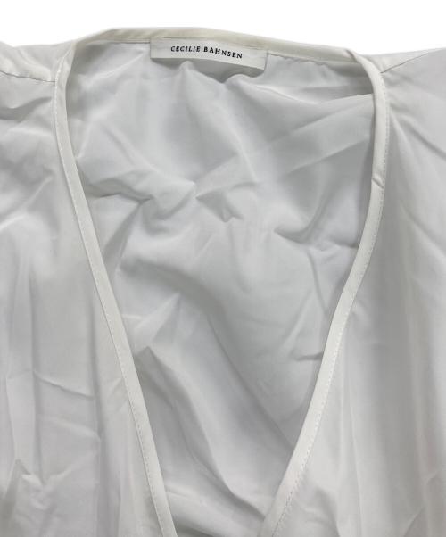 CECILIE BAHNSEN（セシリーバンセン）CECILIE BAHNSEN (セシリーバンセン) AMALIE DRESS ホワイト サイズ:M/Lの古着・服飾アイテム