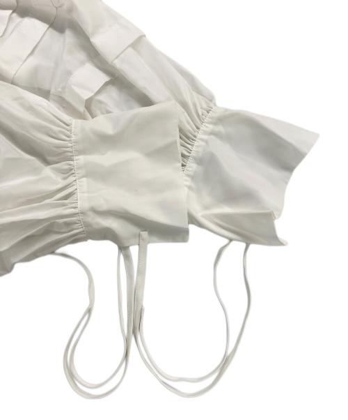 CECILIE BAHNSEN（セシリーバンセン）CECILIE BAHNSEN (セシリーバンセン) AMALIE DRESS ホワイト サイズ:M/Lの古着・服飾アイテム