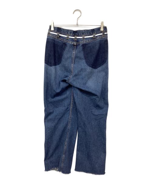 MAISON EUREKA（メゾンエウレカ）MAISON EUREKA (メゾンエウレカ) VINTAGE REWORK BIGGY インディゴ サイズ:Sの古着・服飾アイテム