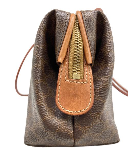 CELINE（セリーヌ）CELINE (セリーヌ) オールドマカダム柄ショルダーバッグ ブラウンの古着・服飾アイテム