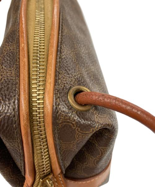 CELINE（セリーヌ）CELINE (セリーヌ) オールドマカダム柄ショルダーバッグ ブラウンの古着・服飾アイテム