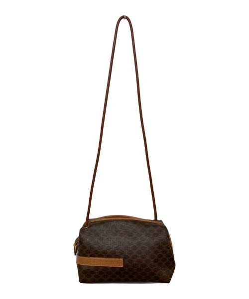 CELINE（セリーヌ）CELINE (セリーヌ) オールドマカダム柄ショルダーバッグ ブラウンの古着・服飾アイテム