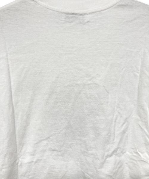 YOHJI YAMAMOTO（ヨウジヤマモト）YOHJI YAMAMOTO ISAMU KATAYAMA BACKLASH Yohji Yamamoto × ISAMU KATAYAMA BACKLASH PHOTOGRAPH T-SHIRT/プリントTシャツ ホワイト サイズ:3の古着・服飾アイテム