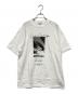 YOHJI YAMAMOTO（ヨウジヤマモト）の古着「Yohji Yamamoto × ISAMU KATAYAMA BACKLASH PHOTOGRAPH T-SHIRT/プリントTシャツ」｜ホワイト