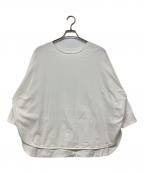 BEARDSLEYビアズリー）の古着「パールボタンカットソー」｜ホワイト