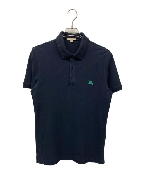 BURBERRY BRIT（バーバリーブリット）BURBERRY BRIT (バーバリーブリット) ホース刺繍ポロシャツ ネイビー サイズ:Mの古着・服飾アイテム