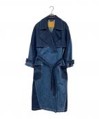 LEVI'S REDリーバイス レッド）の古着「TWISTED TRENCH COAT/トレンチコート」｜インディゴ