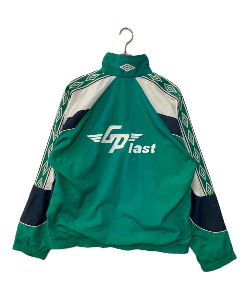 UMBRO（アンブロ）UMBRO (アンブロ) 90`Sチームトラックジャケット グリーン サイズ:Ｍの古着・服飾アイテム