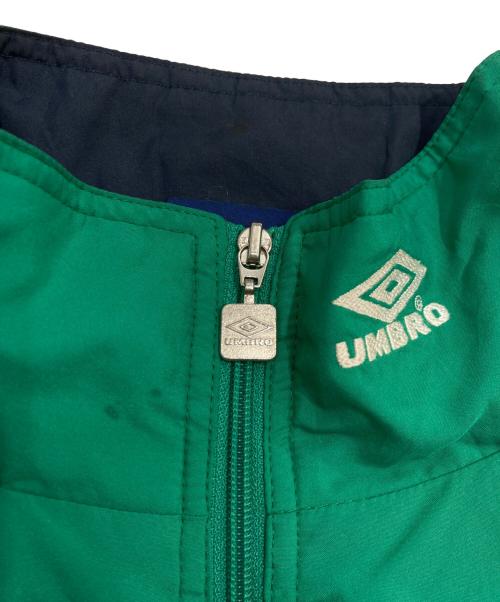 UMBRO（アンブロ）UMBRO (アンブロ) 90`Sチームトラックジャケット グリーン サイズ:Ｍの古着・服飾アイテム