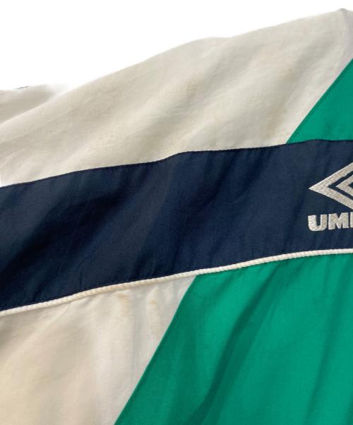 UMBRO（アンブロ）UMBRO (アンブロ) 90`Sチームトラックジャケット グリーン サイズ:Ｍの古着・服飾アイテム