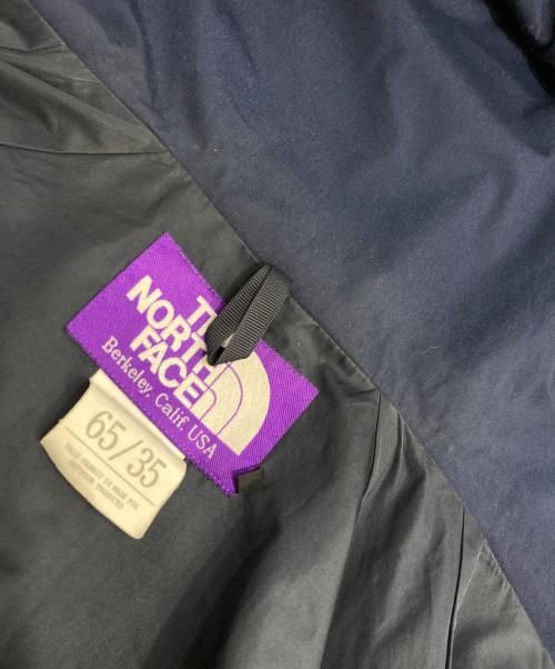 THE NORTHFACE PURPLELABEL（ザ・ノースフェイス パープルレーベル）THE NORTHFACE PURPLELABEL (ザ・ノースフェイス パープルレーベル) 65／35 Mountain Parka ネイビー サイズ:Sの古着・服飾アイテム