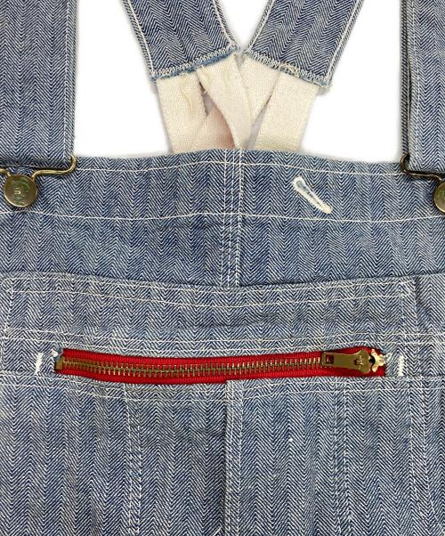 Pointer（ポインター）Pointer (ポインター) 80`s HBTローバックオーバーオール インディゴ サイズ:W34×L34の古着・服飾アイテム