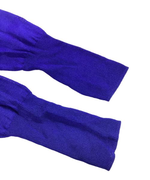 Acne（アクネ）Acne (アクネ) レーヨンカーディガン ブルー サイズ:XSの古着・服飾アイテム