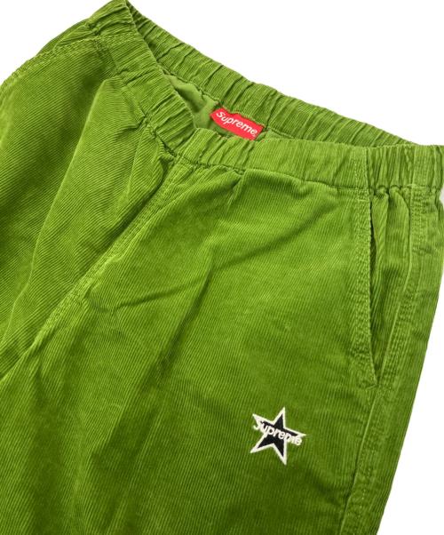 SUPREME（シュプリーム）Supreme (シュプリーム) Corduroy Skate Pant グリーン サイズ:Sの古着・服飾アイテム
