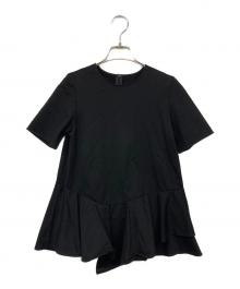 theory luxe（セオリーリュクス）の古着「フリルトップス」｜ブラック