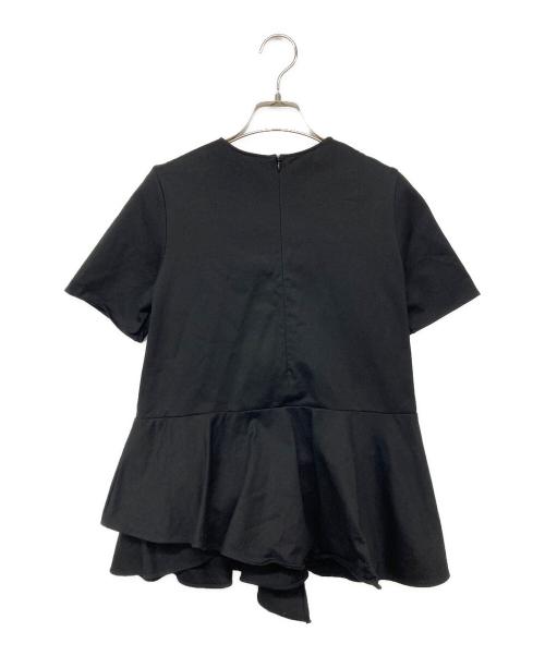 theory luxe（セオリーリュクス）theory luxe (セオリーリュクス) フリルトップス ブラック サイズ:32の古着・服飾アイテム