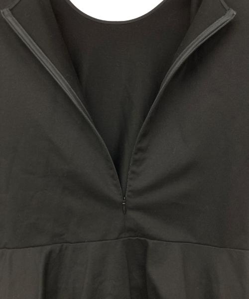 theory luxe（セオリーリュクス）theory luxe (セオリーリュクス) フリルトップス ブラック サイズ:32の古着・服飾アイテム