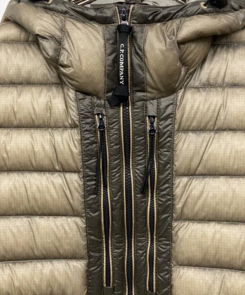 C.P COMPANY（シーピーカンパニー）C.P COMPANY (シーピーカンパニー) DD SHELL GOGGLE DOWN JACKET ベージュ サイズ:XLの古着・服飾アイテム