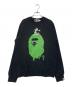 A BATHING APE（ア ベイシング エイプ）の古着「PAINTING CREWNEC」｜ブラック