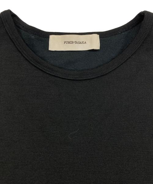 FUMIE=TANAKA（フミエタナカ）FUMIE=TANAKA (フミエタナカ) エンドフレアロングスリーブ ブラック サイズ:FREEの古着・服飾アイテム