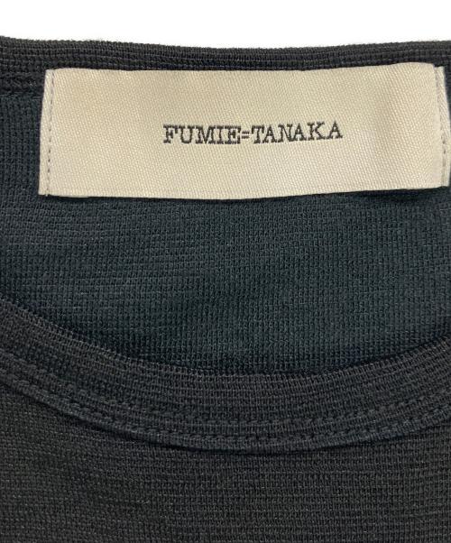 FUMIE=TANAKA（フミエタナカ）FUMIE=TANAKA (フミエタナカ) エンドフレアロングスリーブ ブラック サイズ:FREEの古着・服飾アイテム