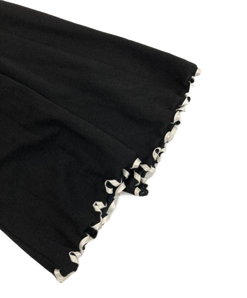 FUMIE=TANAKA（フミエタナカ）FUMIE=TANAKA (フミエタナカ) エンドフレアロングスリーブ ブラック サイズ:FREEの古着・服飾アイテム