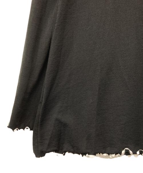 FUMIE=TANAKA（フミエタナカ）FUMIE=TANAKA (フミエタナカ) エンドフレアロングスリーブ ブラック サイズ:FREEの古着・服飾アイテム