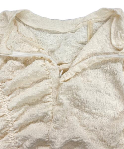 MAISON SPECIAL（メゾンスペシャル）MAISON SPECIAL (メゾンスペシャル) Shirring One-piece Dress ベージュ サイズ:FREEの古着・服飾アイテム