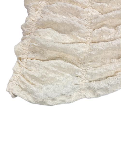 MAISON SPECIAL（メゾンスペシャル）MAISON SPECIAL (メゾンスペシャル) Shirring One-piece Dress ベージュ サイズ:FREEの古着・服飾アイテム