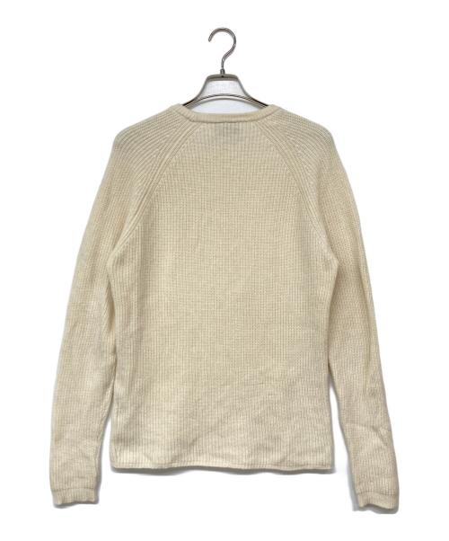 EMPORIO ARMANI（エンポリオアルマーニ）EMPORIO ARMANI (エンポリオアルマーニ) アルパカニット ベージュ サイズ:Sの古着・服飾アイテム