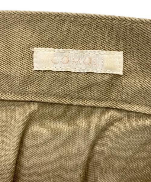 COMOLI（コモリ）COMOLI (コモリ) コットンチノオーバーパンツ ベージュ サイズ:1の古着・服飾アイテム
